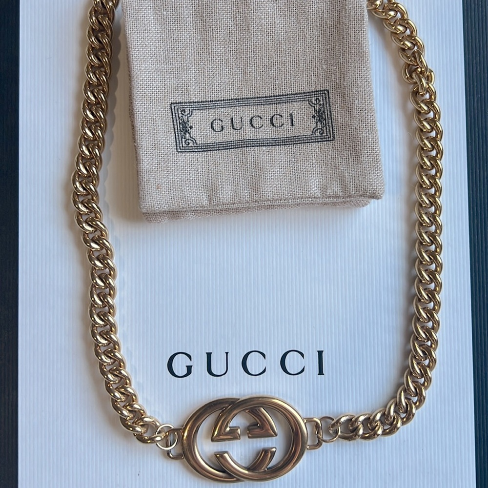 Gucci Gold Chain Necklace